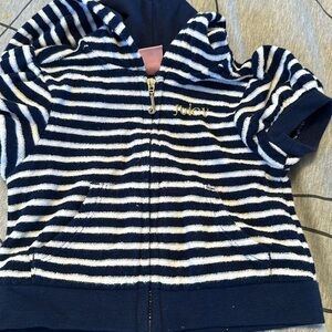 Juicy couture hoodie and short set size 18m